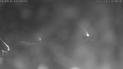 Spodní část sjezdovky