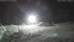 Spodní část sjezdovky