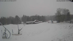 Spodní část sjezdovky