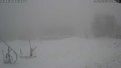 Spodní část sjezdovky