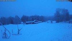 Spodní část sjezdovky