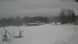 Spodní část sjezdovky