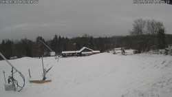 Spodní část sjezdovky