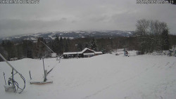 Spodní část sjezdovky