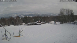 Spodní část sjezdovky