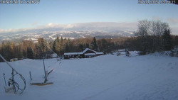 Spodní část sjezdovky