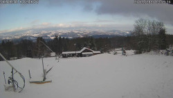 Spodní část sjezdovky