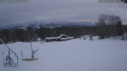 Spodní část sjezdovky