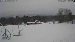 Spodní část sjezdovky