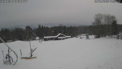 Spodní část sjezdovky