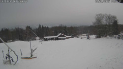 Spodní část sjezdovky