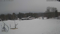 Spodní část sjezdovky