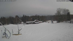 Spodní část sjezdovky