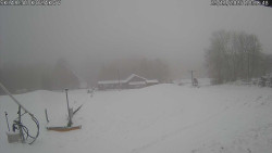 Spodní část sjezdovky