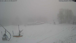 Spodní část sjezdovky