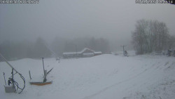 Spodní část sjezdovky