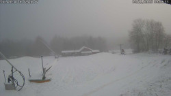 Spodní část sjezdovky