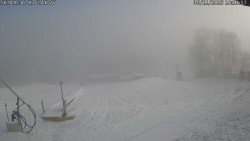 Spodní část sjezdovky