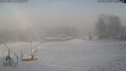 Spodní část sjezdovky