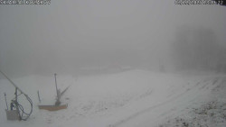 Spodní část sjezdovky