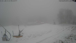 Spodní část sjezdovky