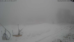 Spodní část sjezdovky