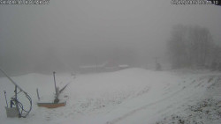 Spodní část sjezdovky