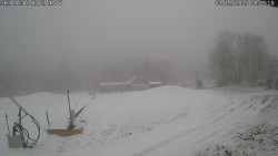 Spodní část sjezdovky