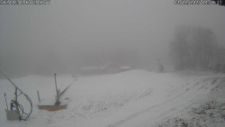 Spodní část sjezdovky