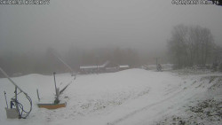 Spodní část sjezdovky