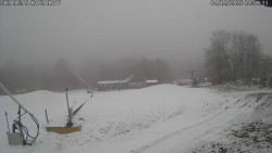 Spodní část sjezdovky