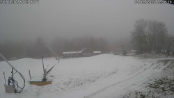 Spodní část sjezdovky