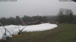 Spodní část sjezdovky