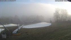 Spodní část sjezdovky