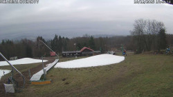 Spodní část sjezdovky