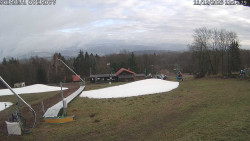 Spodní část sjezdovky