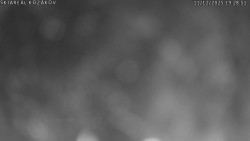 Spodní část sjezdovky