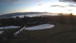 Spodní část sjezdovky