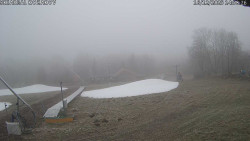 Spodní část sjezdovky