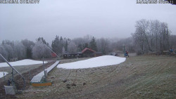 Spodní část sjezdovky