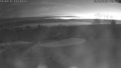 Spodní část sjezdovky