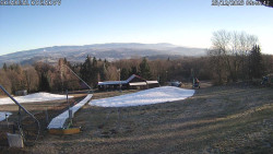 Spodní část sjezdovky