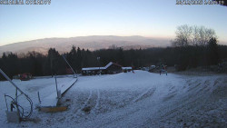 Spodní část sjezdovky