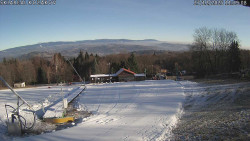 Spodní část sjezdovky