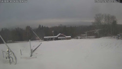 Spodní část sjezdovky