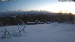 Spodní část sjezdovky