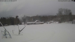 Spodní část sjezdovky