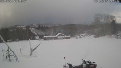 Spodní část sjezdovky