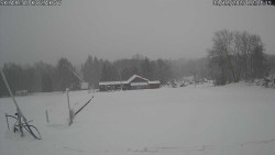 Spodní část sjezdovky