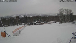 Spodní část sjezdovky